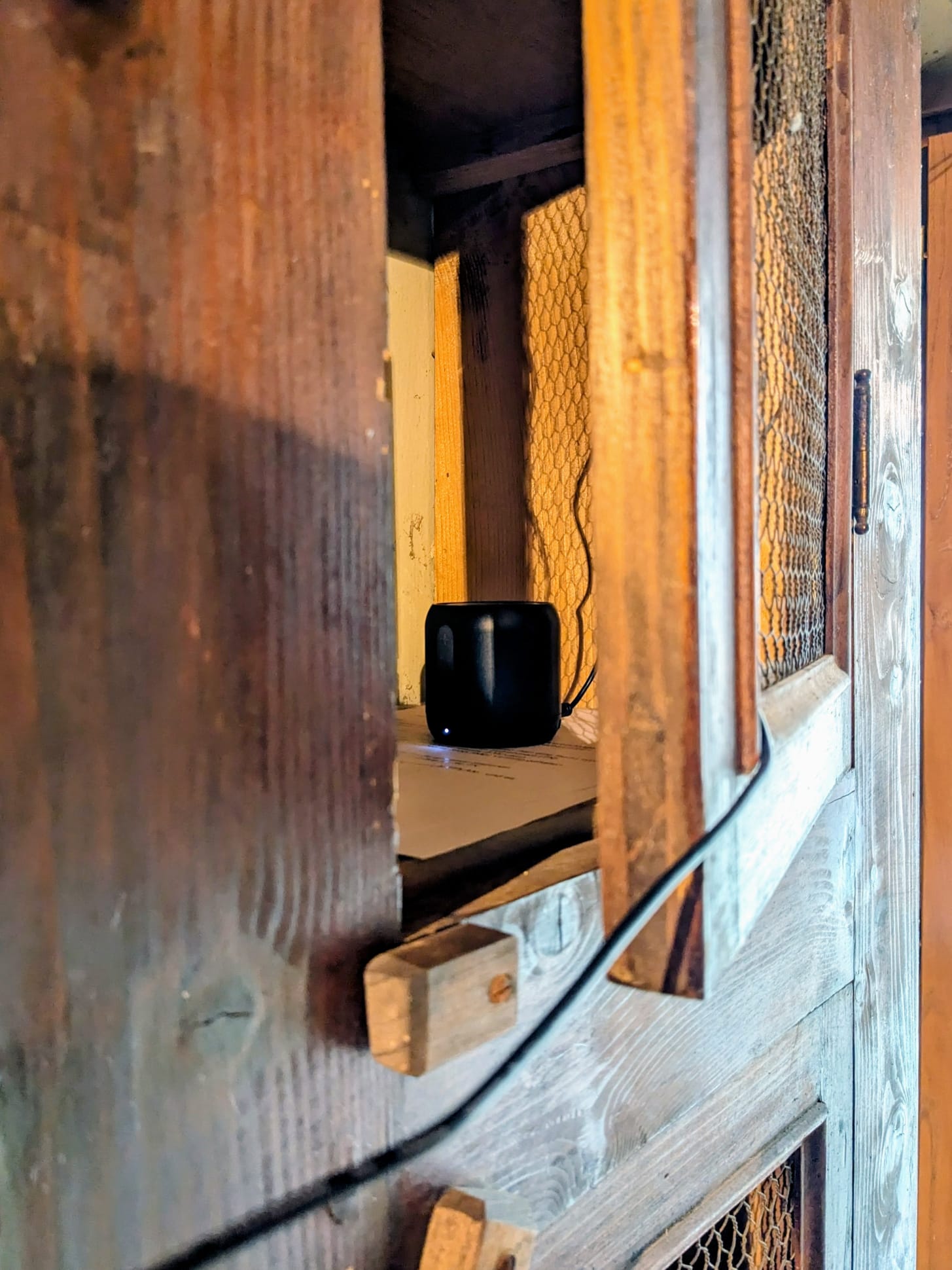 Foto von der ersten Performance im Palazzo Ricci in Montepulciano.